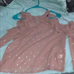 Off the shoulder top!